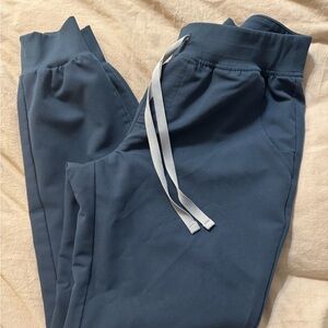 Figs Blue Track Pants